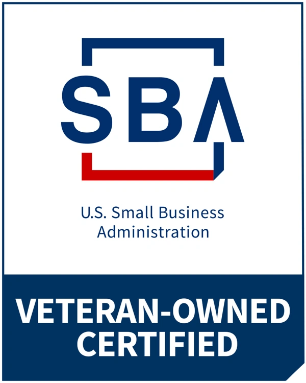 SBA Veteran-Owned Small Business certified badge